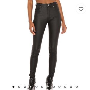 Revolve Dr. Denim Lexy Black Skinny Jean Size Small